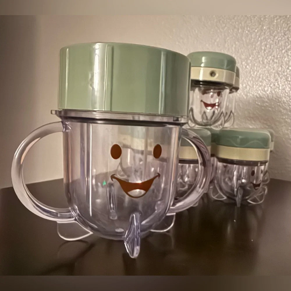 NutriBullet Baby Food Storage Cup & Mixer Bundle | 12 Cups + Blade Cup | Baby